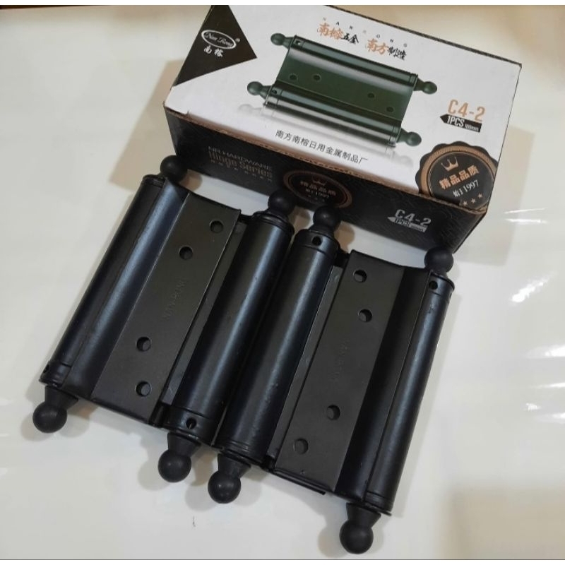 Engsel koboy 4"/engsel bolak balik/engsel pintu dua arah