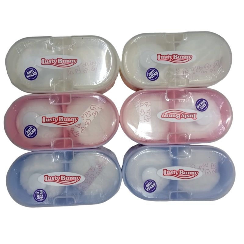 Lustybunny Tempat Bedak isi 2 + Tepukan TB1603 TB1504 TB1510