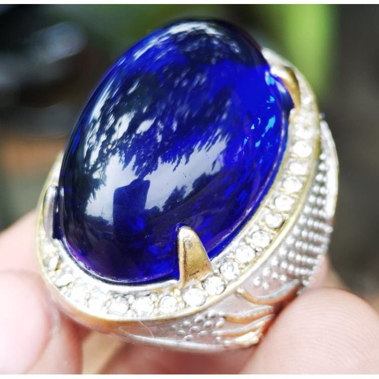 Cincin Pria Batu sapir Jumbo