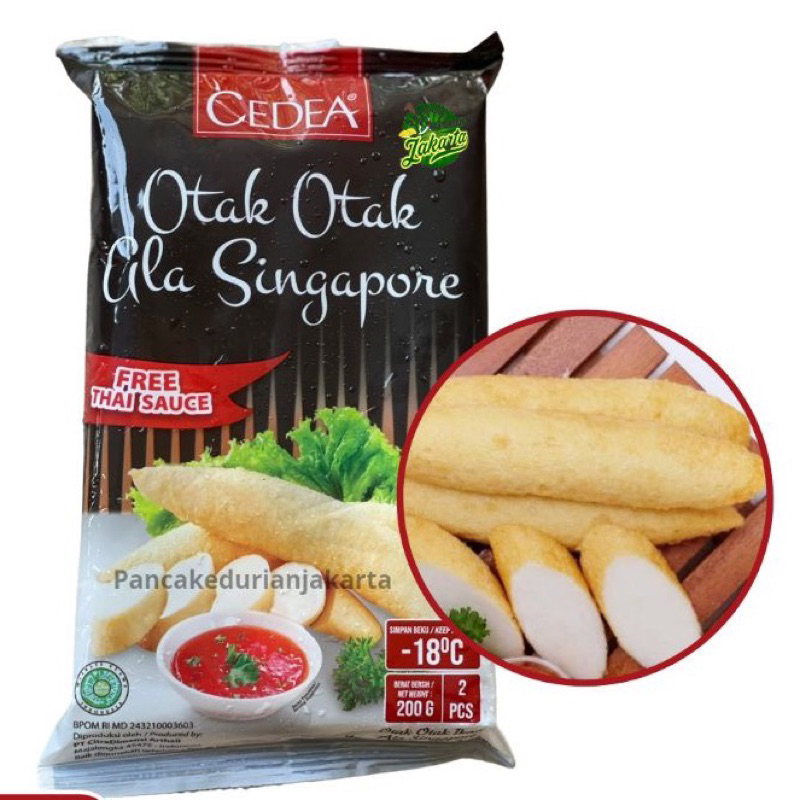 

OTAK-OTAK SINGAPURA CEDEA 200GR