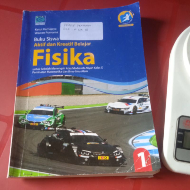 Buku fisika untuk SMA kelas 10 Grafindo