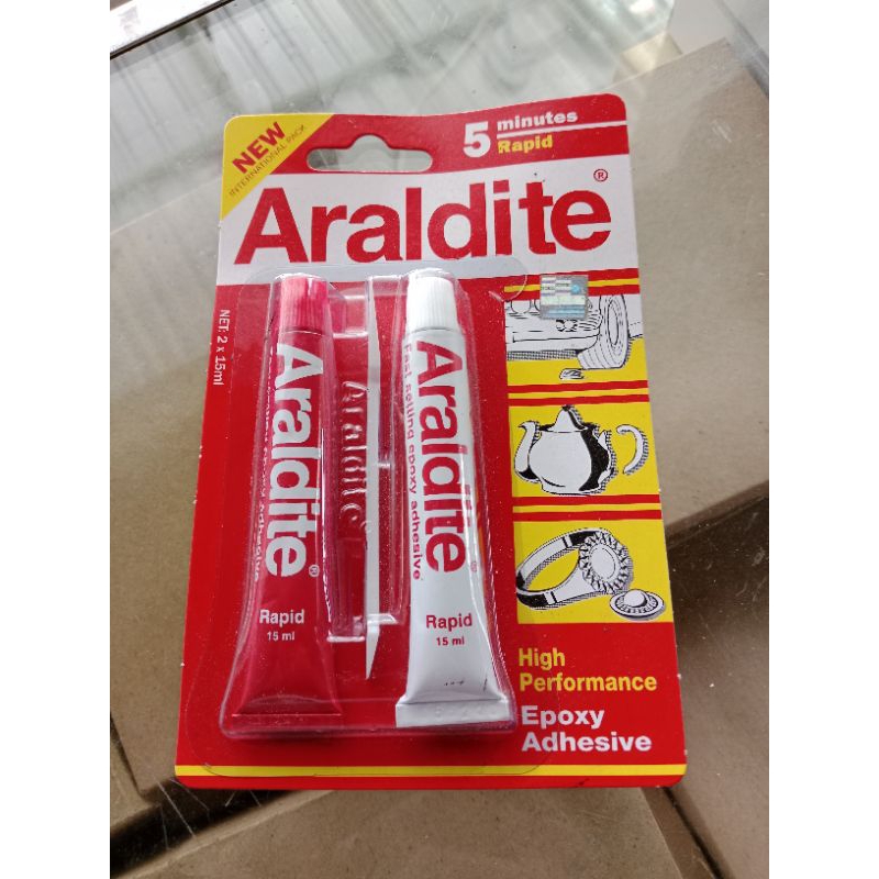 lem araldite merah lem perekat spul speaker