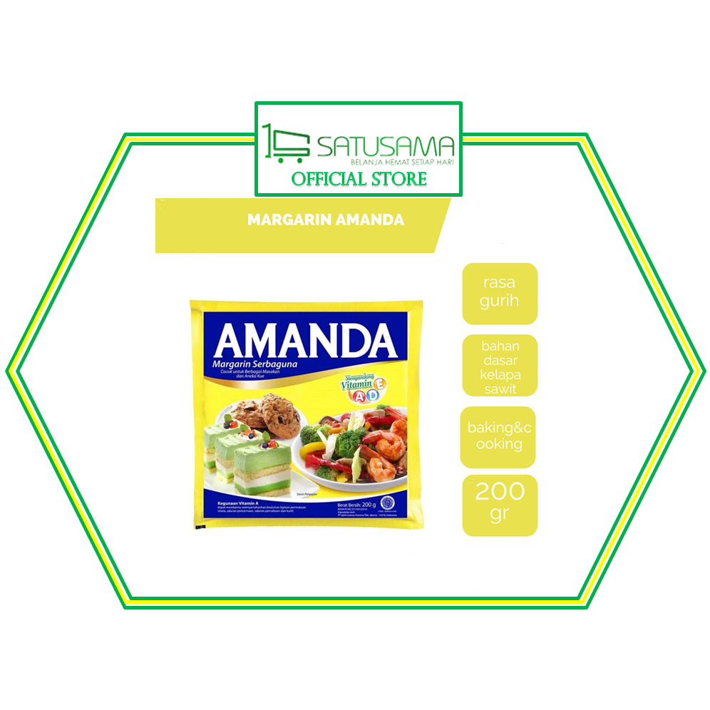 

AMANDA MARGARINE 200 G