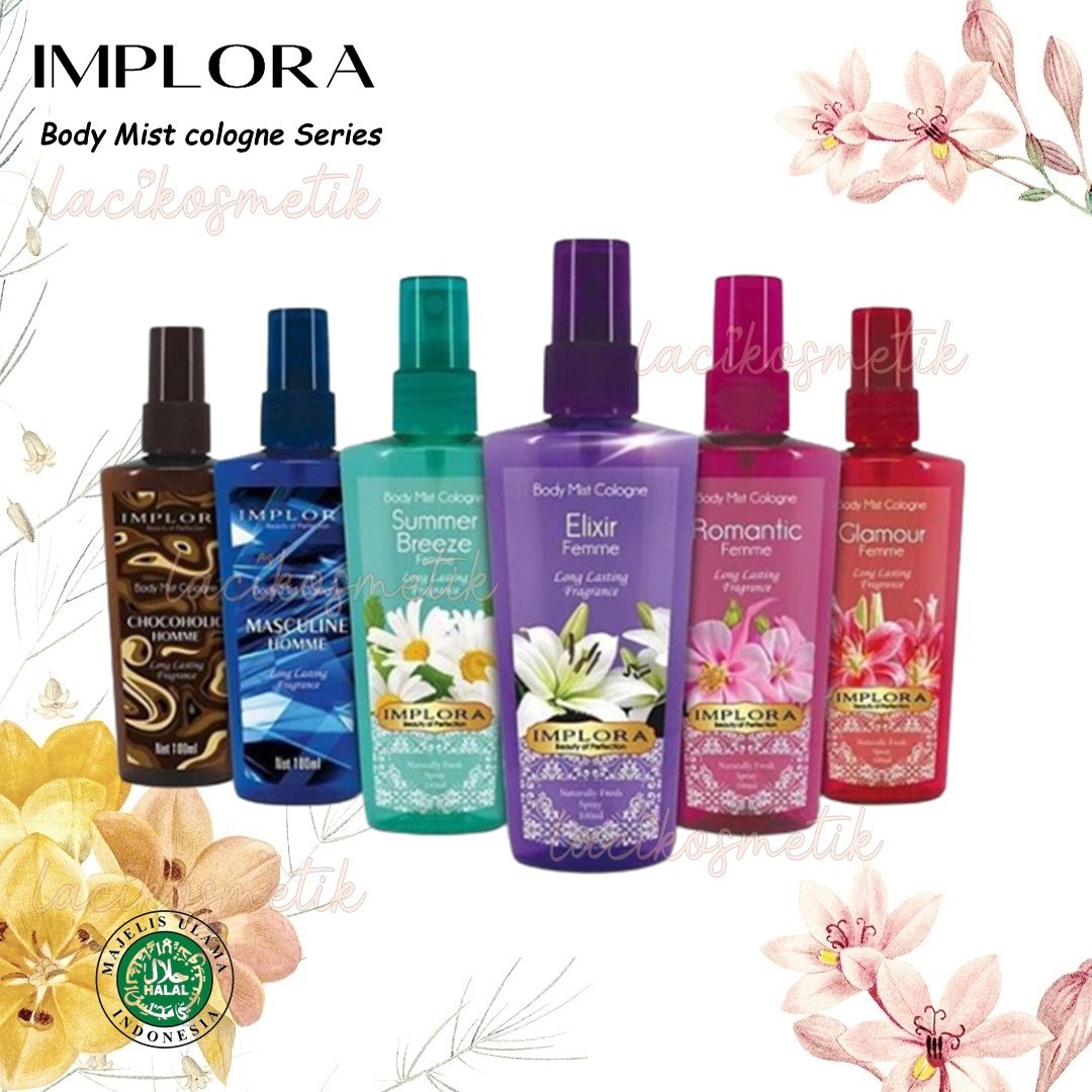 ✨LACIKOSME✨ IMPLORA PARFUM BODY MIST COLOGNE - BODY MIST BY IMPLORA