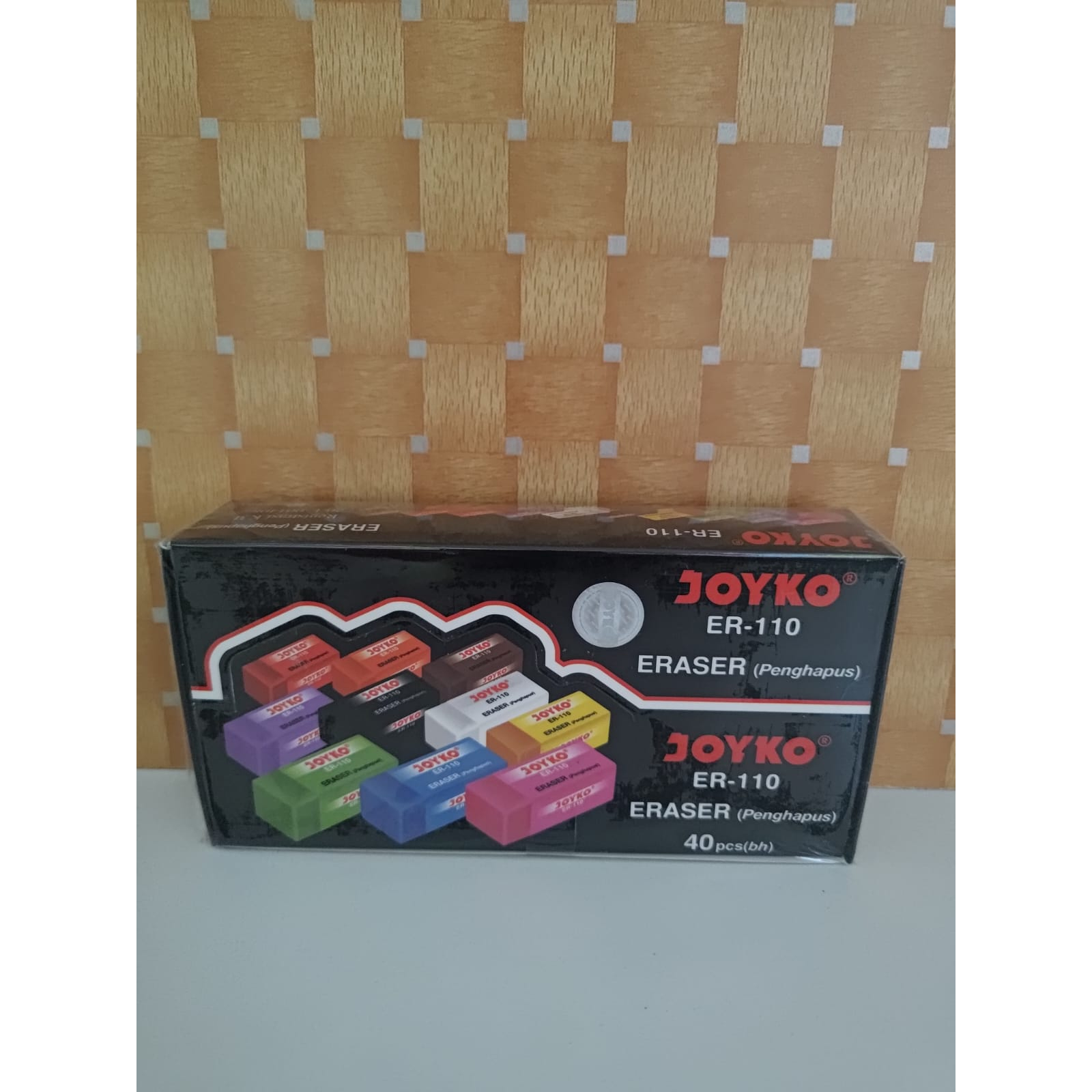 

[40 PCS] Penghapus Joyko Colorful ER-110