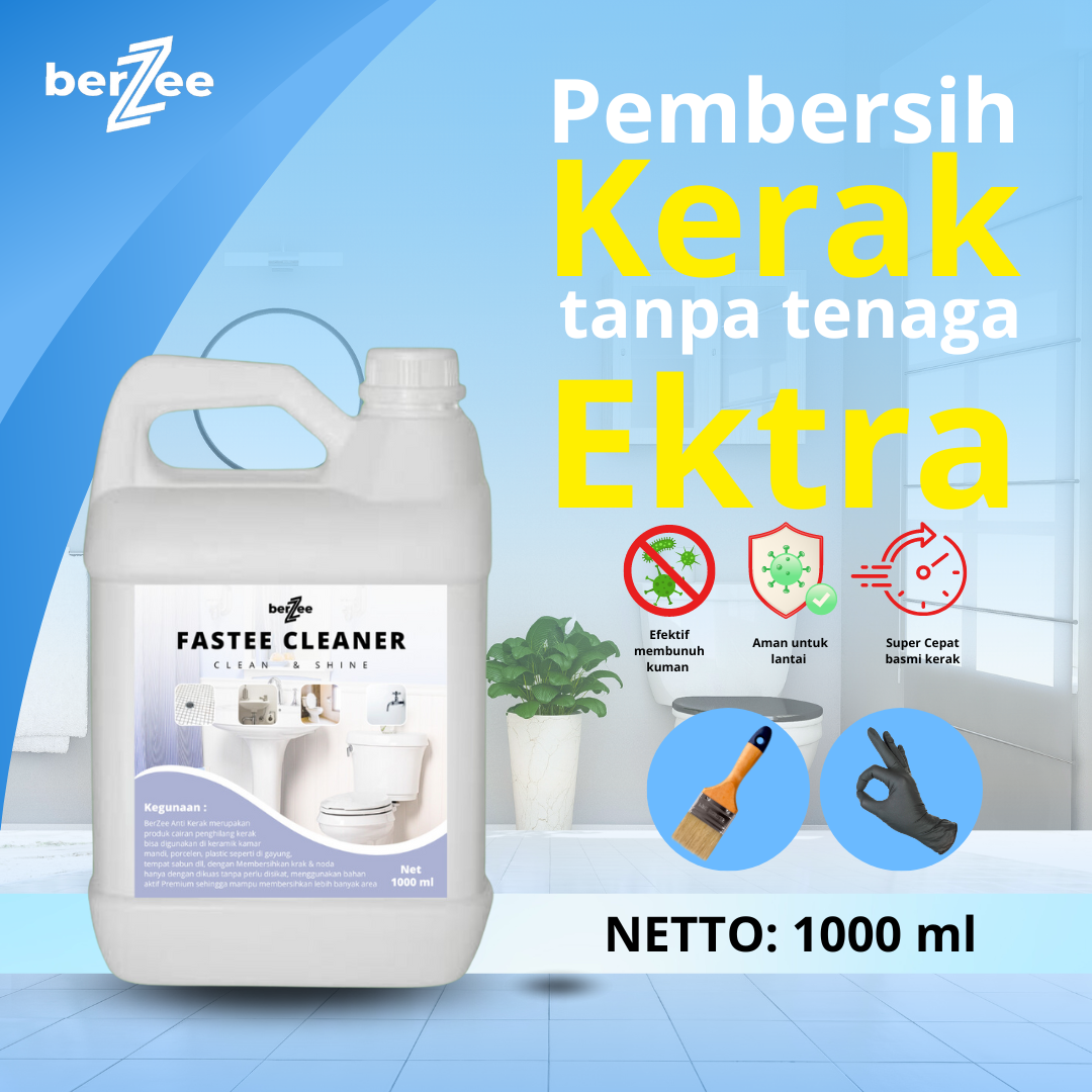 BerZee Antri krak pembersih kamar mandi pembersih toilet pembersih kran penghilang noda krak keramik penghilang noda membandel