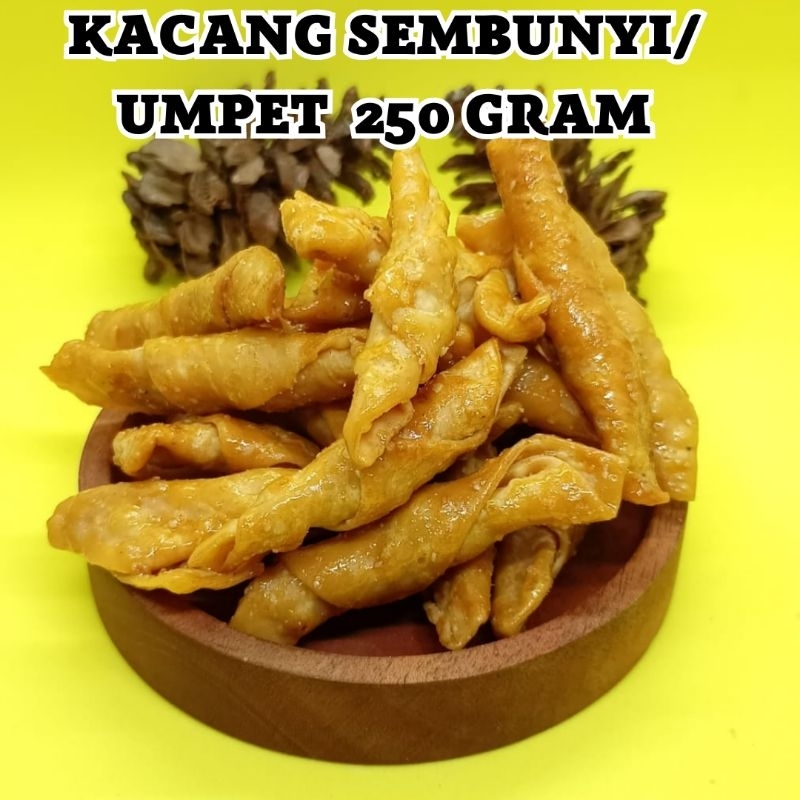 

KACANG SEMBUNYI / KC UMPET 250gram MANIS CAMILAN KILOAN MURAH