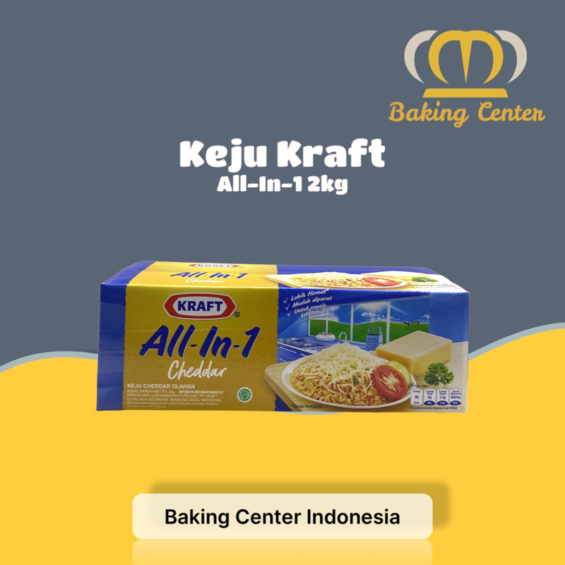 

Keju Kraft All In One Repack 250gr