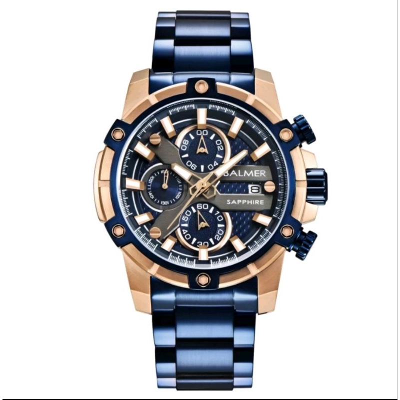 Balmer 8111 B8111 Jam Tangan Pria Kaca Sapphire Original Garansi Resmi