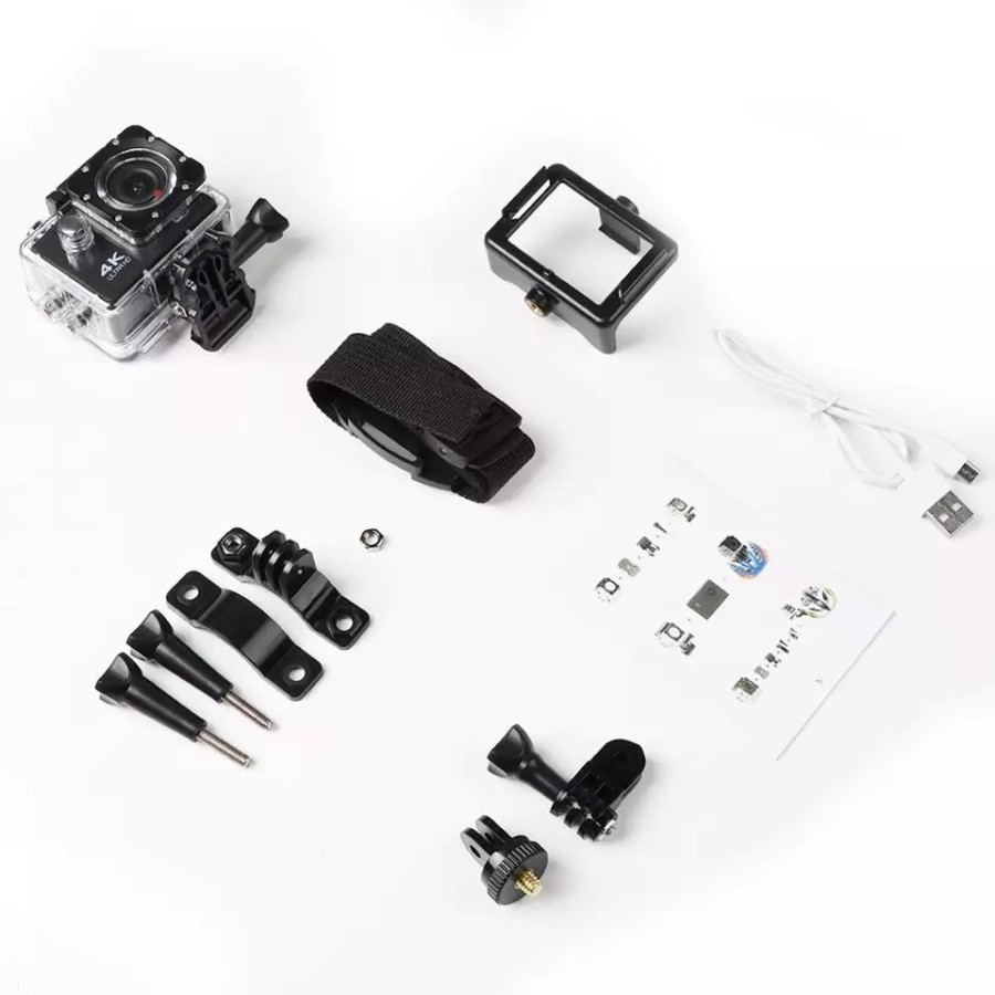 KAMERA ACTION CAMERA GOPRO WIFI HELM GO PRO ANTI AIR OUTDOOR DIGITAL SPORT MINI CAM HD MURAH JS15