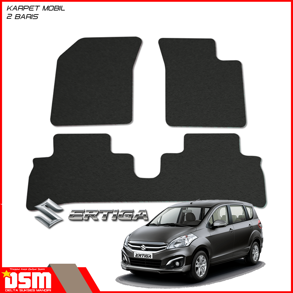 Karpet Mobil Suzuki Ertiga - Baris 1 dan 2 / Karpet Mie Ertiga / Karpet Coilmat Ertiga / DSMkarmob