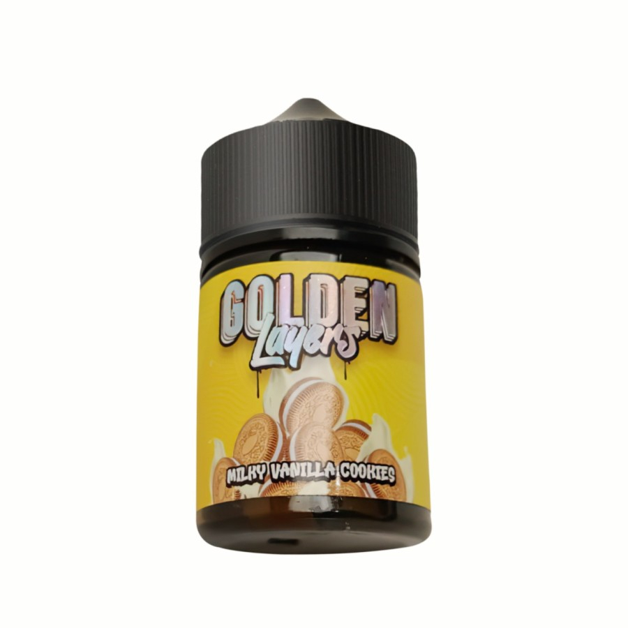 GOLDEN LAYERS V1 MILKY VANILLA COOKIES GOLDEN 60ML ORI by TRILOGY