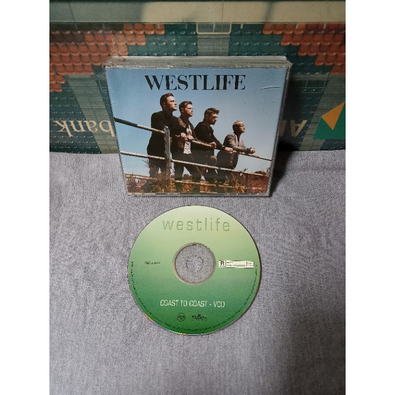 Vcd Westlife - Coast To Coast (Cover Beda Dengan Isi)