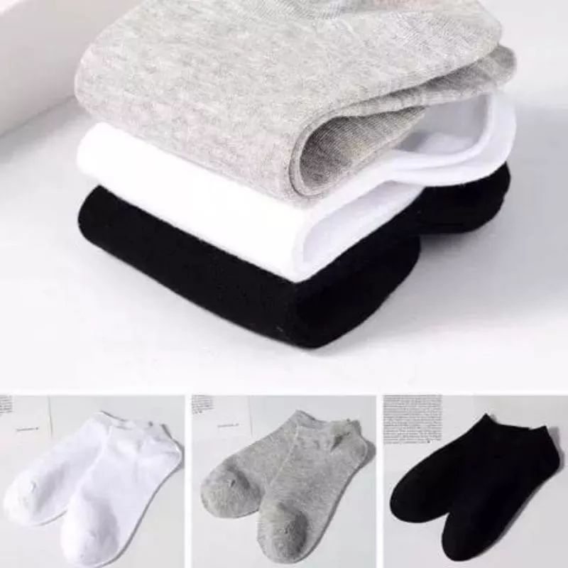 KD 1 Kaos Kaki Anak Dan Dewasa / Kaos Kaki Pouch ISI 10 Pasang  / Kaos Kaki Polos