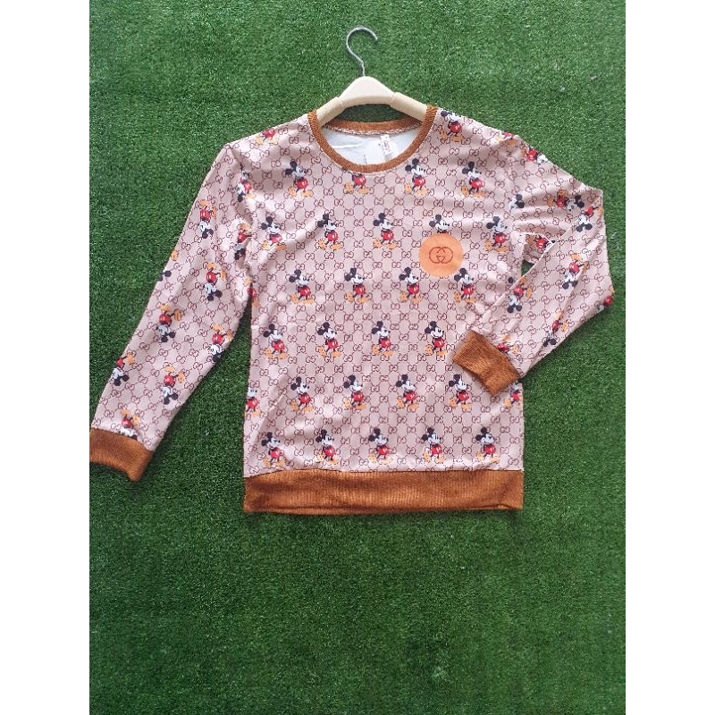 SWEATER|ATASAN|BLOUSE SEMI SWEATER MICKEY PREMIUM|ATASAN TANGAN PANJANG WANITA TERBARU|SWEATER MICKE