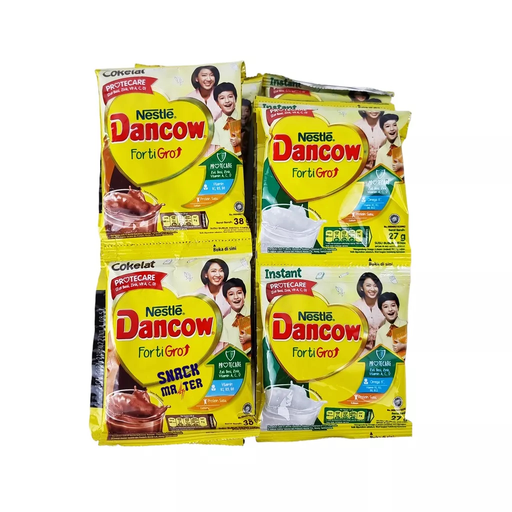 

Dancow Fortigo Susu Bubuk Satu Renceng Isi 10 Sachet