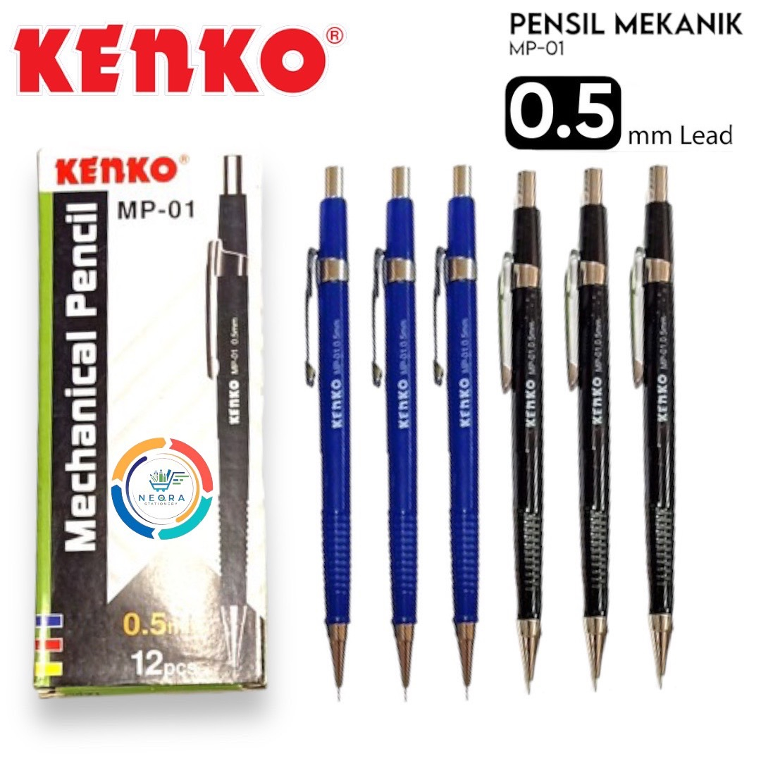 

Kenko Mechanical Pencil MP-01 | Pensil Mekanik 0.5mm