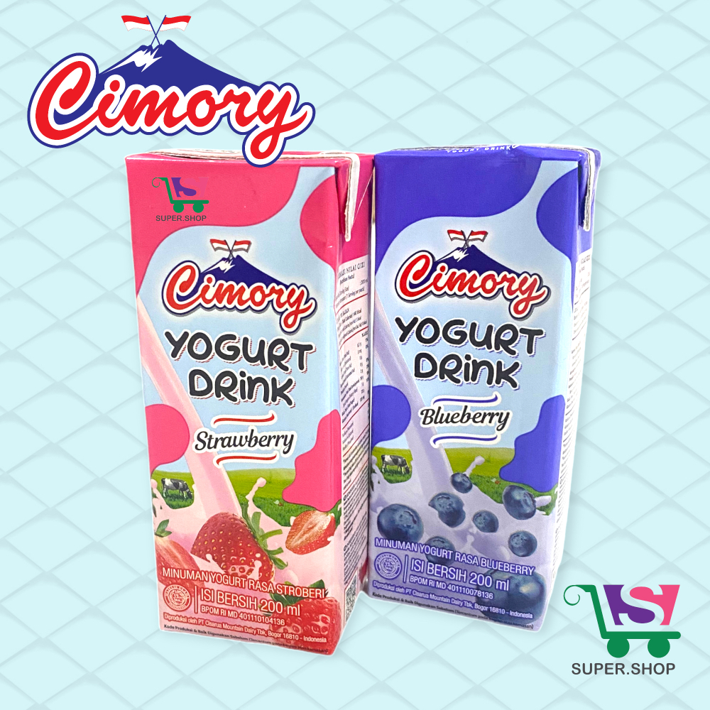 Cimory Yogurt Drink Original / Blueberry / Strawberry Yoghurt 200 ML