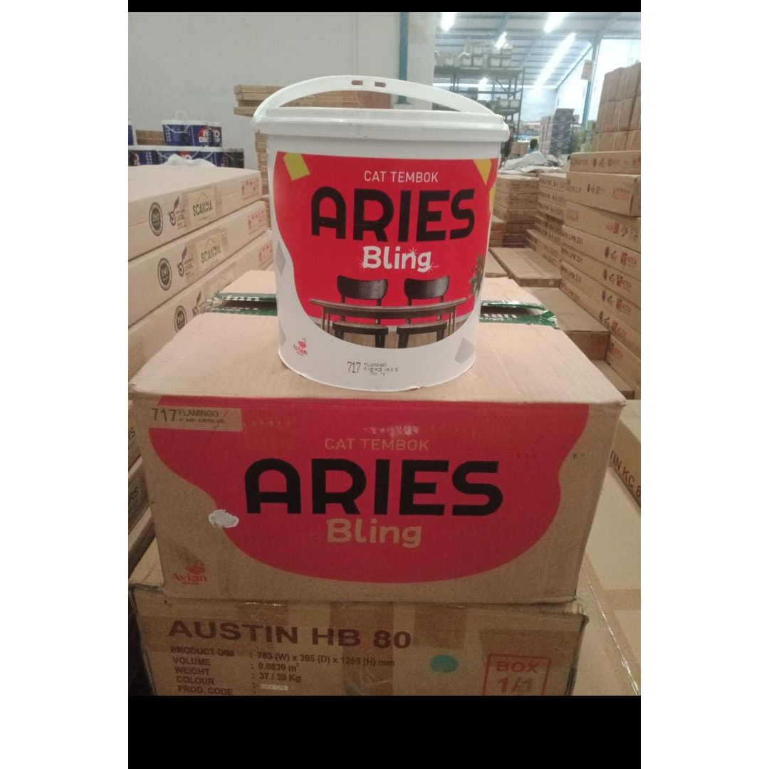 Cat Tembok ARIES BLING Avian  Kemasan 5Kg - 710 ULAT DAUN