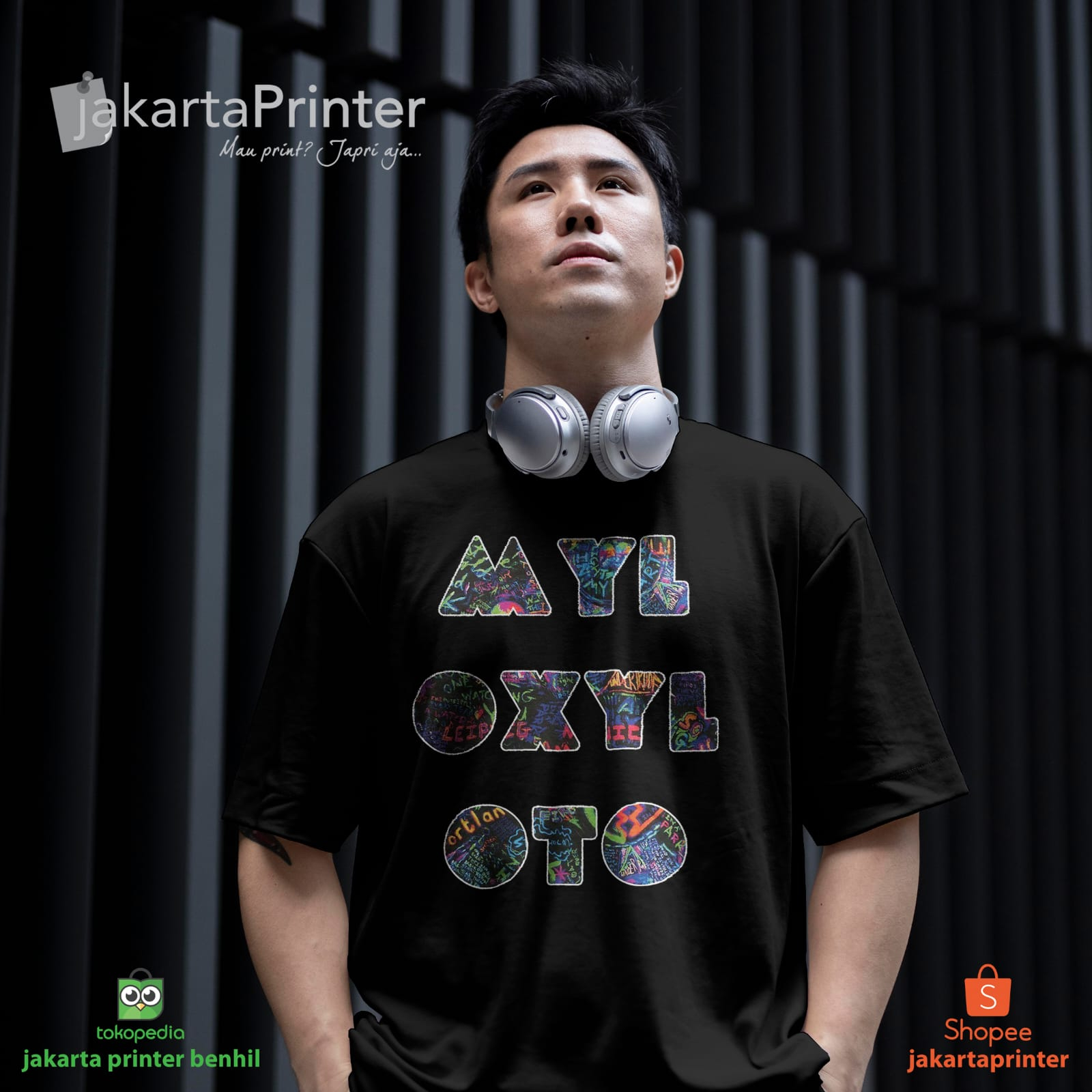 Kaos Oversize Konser Coldplay Mylo Xyloto