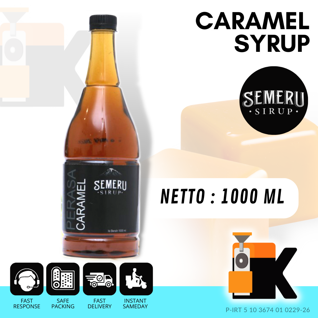 

Kieta Roastery - Syrup Semeru Caramel 1100ml