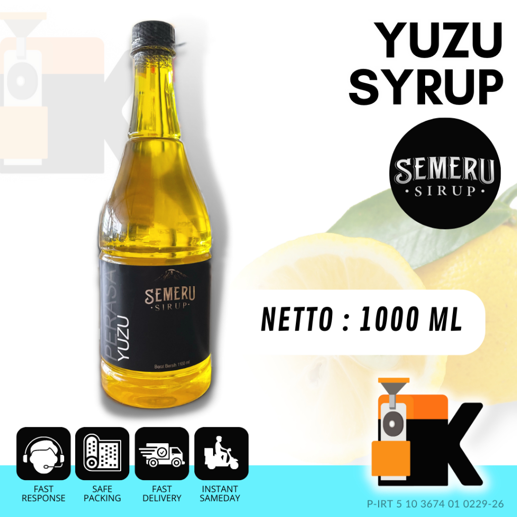 

Kieta Roastery - Syrup Semeru Yuzu 1100ml