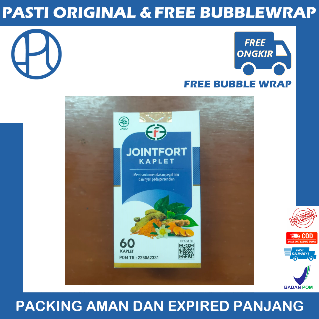 JOINTFORT 60 KAPLET meredakan nyeri sendi dan pegal linu herbal