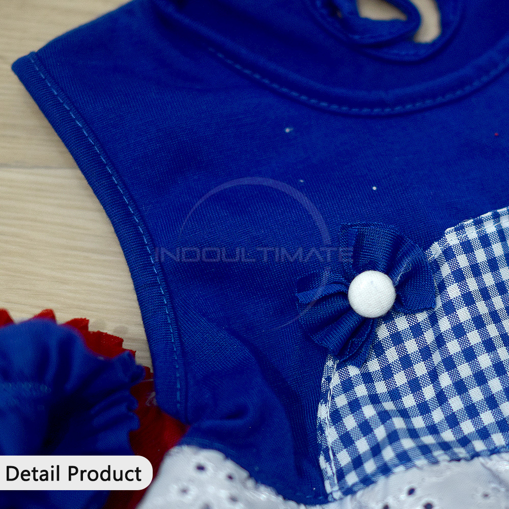 Planet Kidz Dress bayi + FREE Bando Bayi Pakaian Bayi Balita Perempuan TRS-124