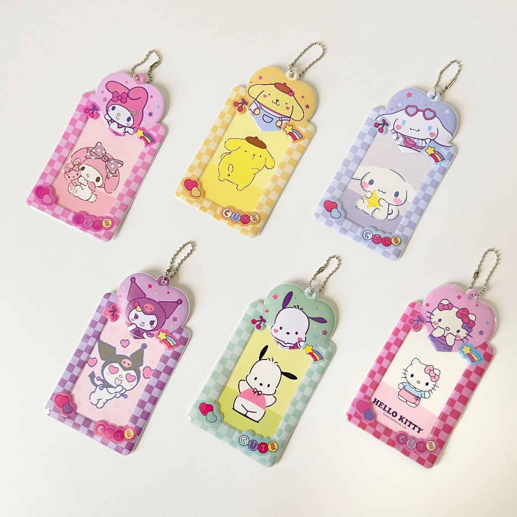 Casing pelindung kartun lucu Sanrio/folder pelindung foto idola/buku koleksi pengejaran bintang