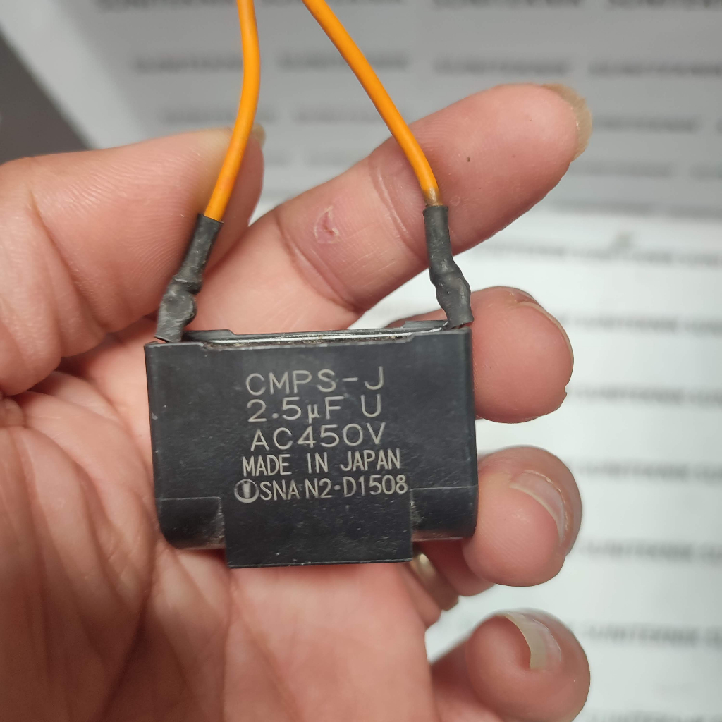 KAPASITOR KOTAK KABEL 2.5UF - CAPASITOR KOTAK KABEL 2.5UF - KAPASITOR KOTAK 2.5 UF