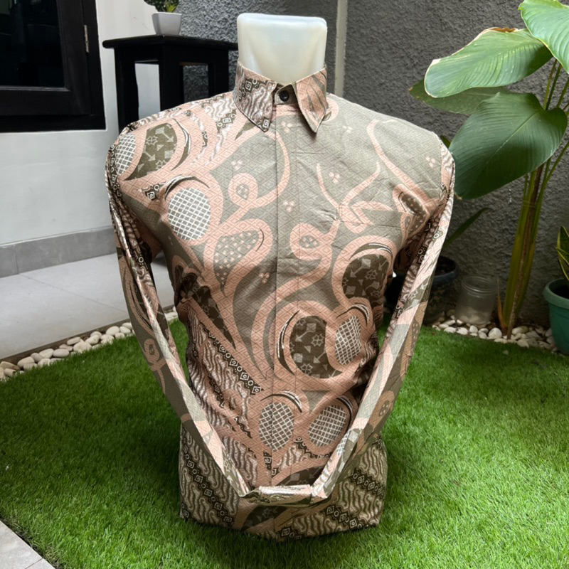 Kemeja Batik Pria dan Anak Katun Premium