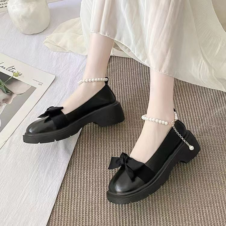 Free Box Loafers Wanita Import NSK27Sepatu Wanita  Yuri Loafers Mary Janes Import Fashion Termurah Sepatu Loafer