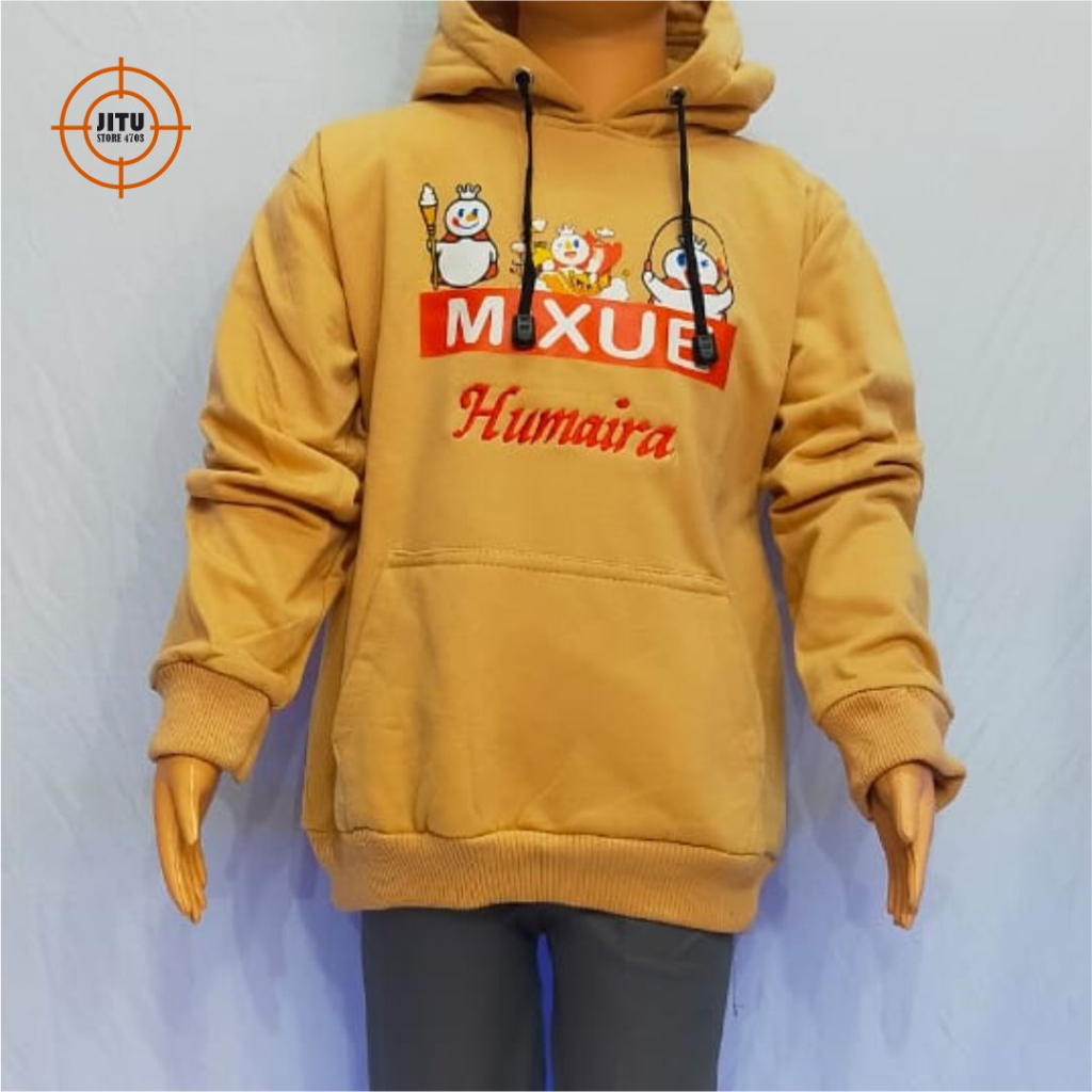 HOODIE MATA MIXUE LAKI-LAKI/PEREMPUAN BORDIR NAMA