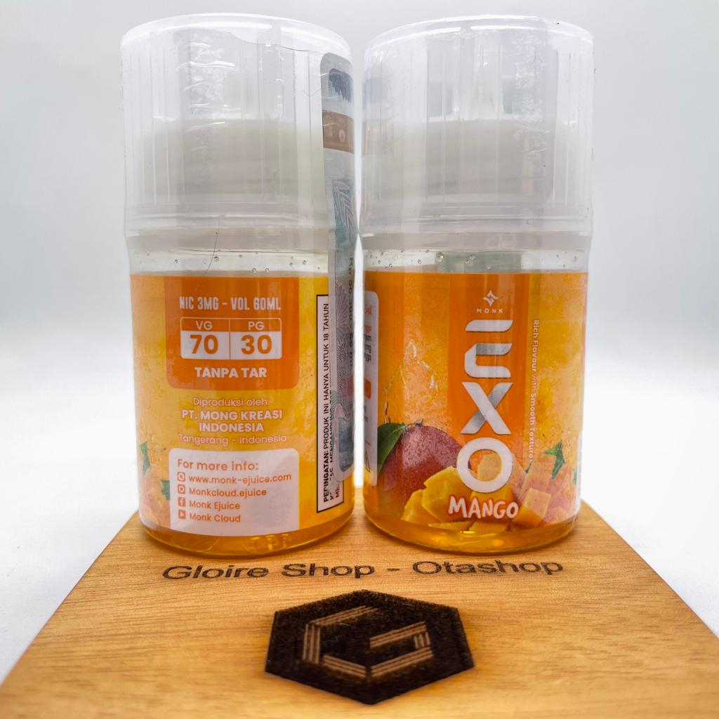 EXO Mango by Monk Exotic Mangga Premium Liquid Vape Vapor Premium Pita Cukai lokal