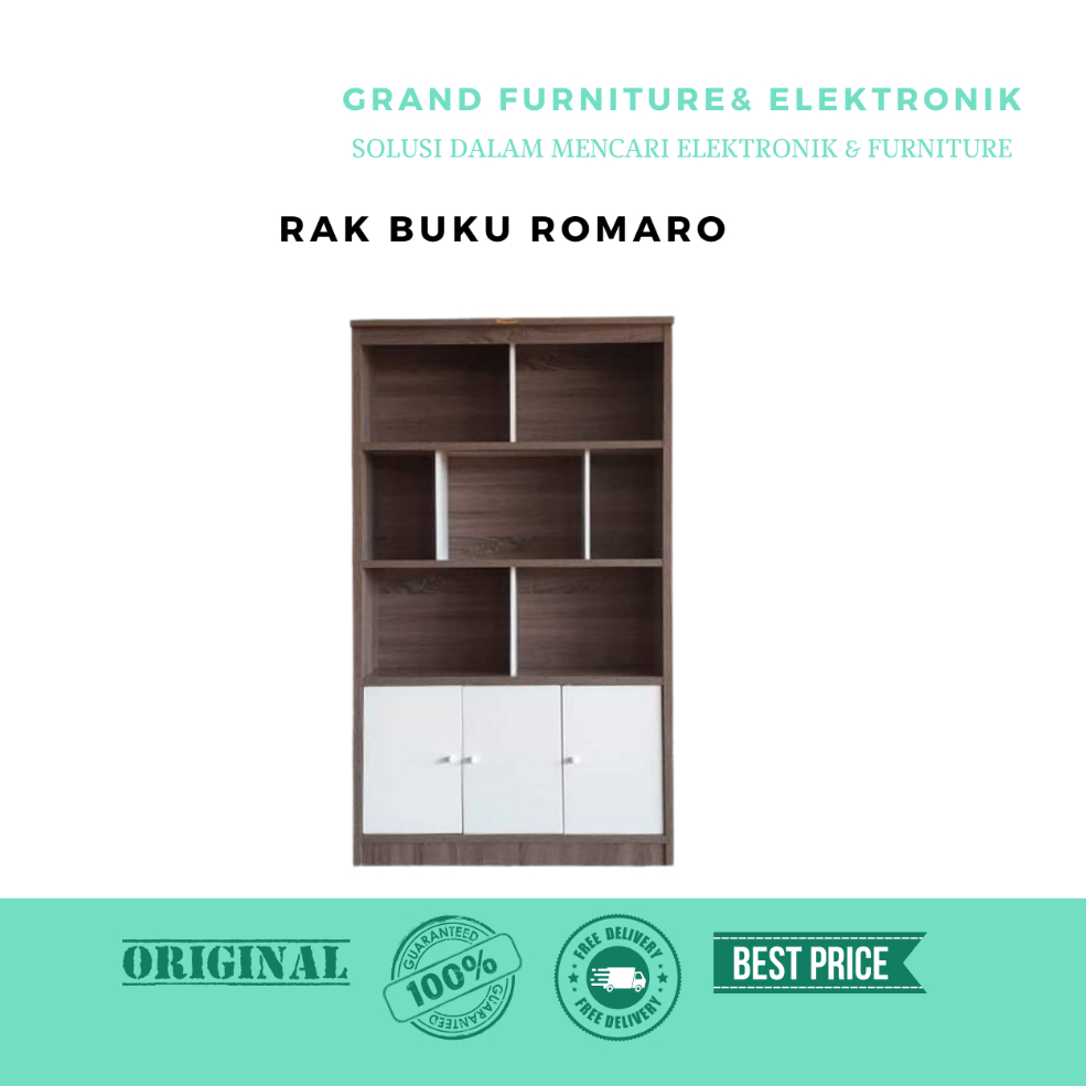 RAK BUKU ROMARO RB06 | FREE ONGKIR SERANG KOTA