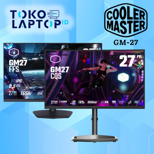 Cooler Master GM27 / GM-27 FFS CQS Gaming Monitor Garansi Resmi