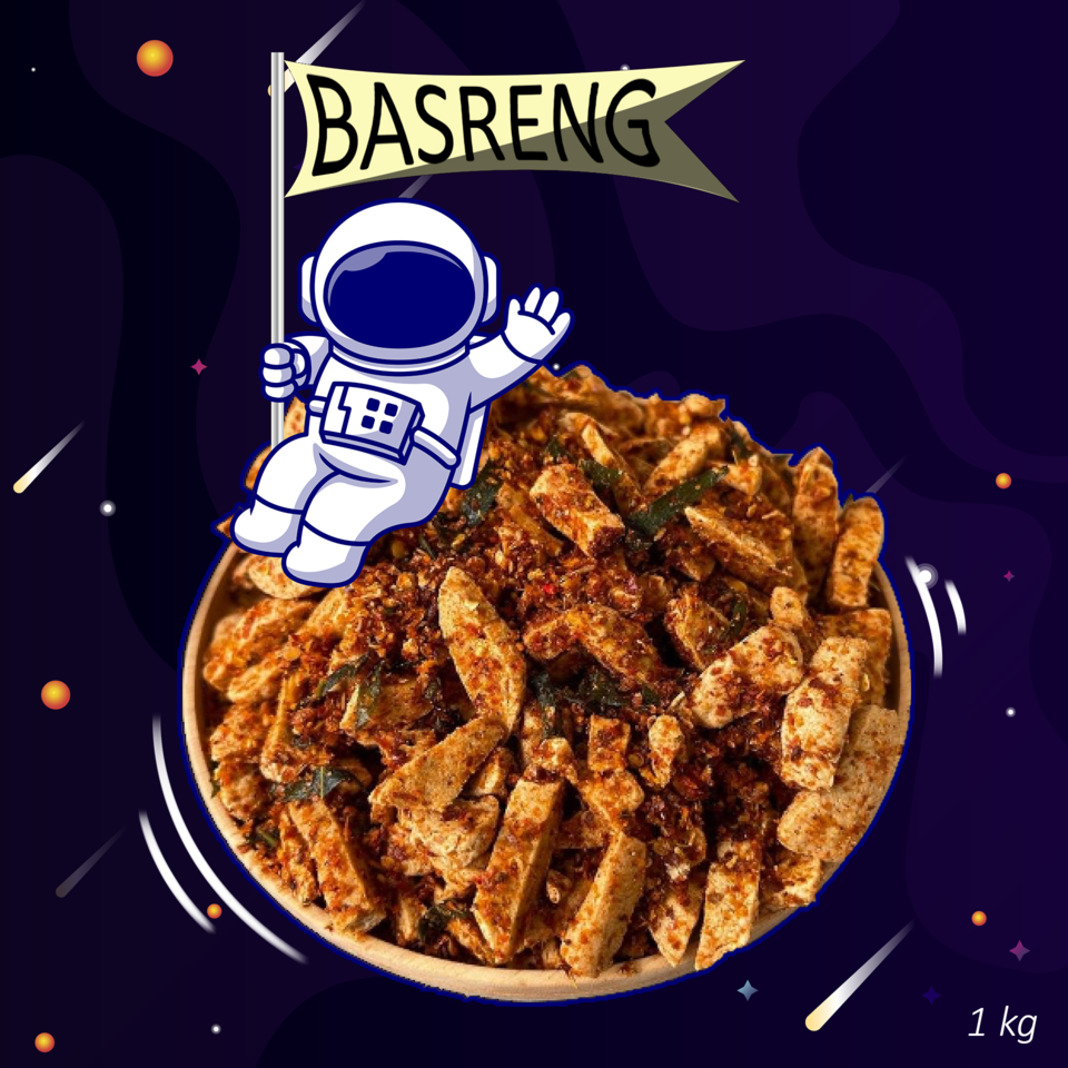 

Basreng Pedas Daun Jeruk 1KG/Basreng daun jeruk/Basreng Pedas Daun Jeruk