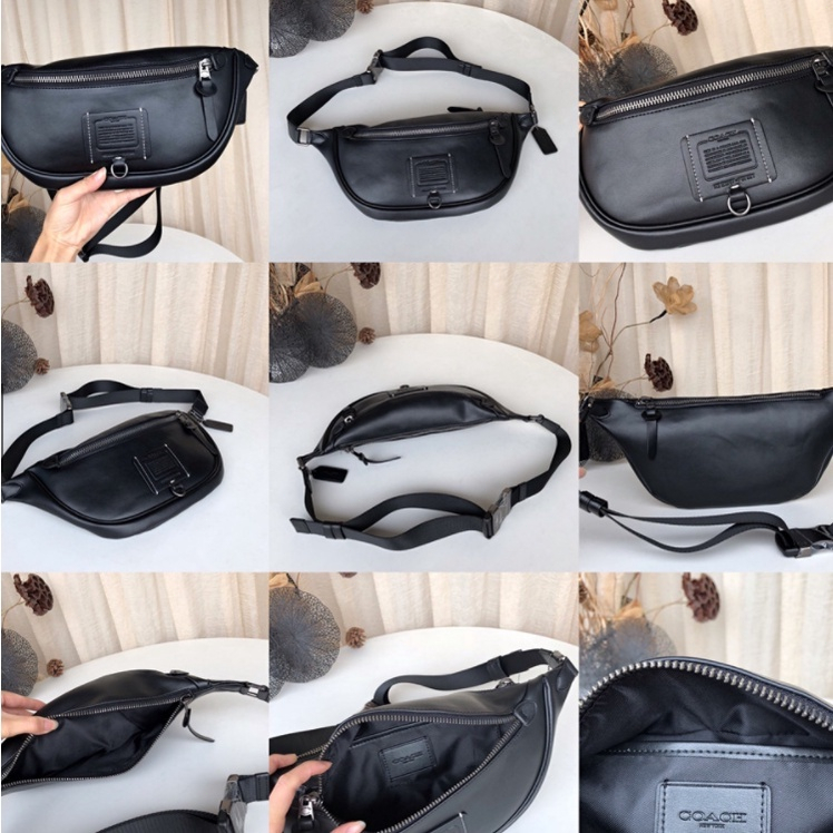 959 75591 78777 79037 69305 6706 40345 coach men's pockets Inclined shoulder bag Chest package  yaobao