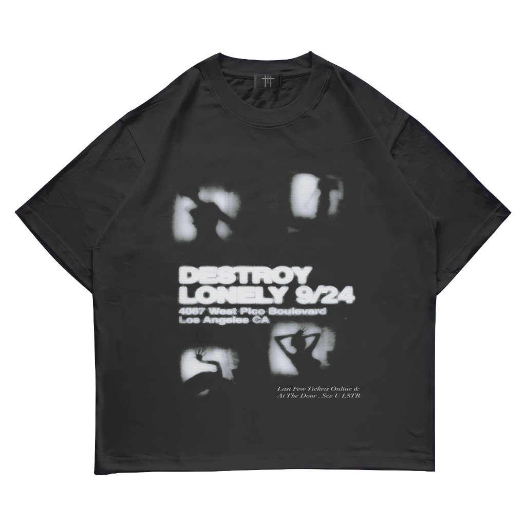 Megablast – Destroy Lonely 4 Kaos Vintage Oversize Combed 24S