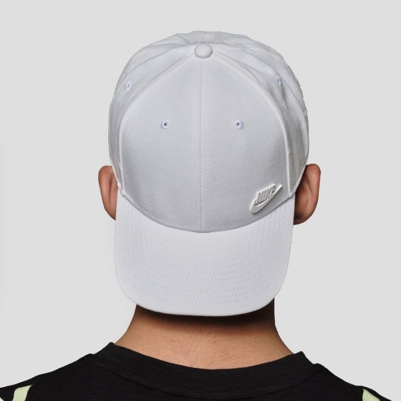 NIKE Legacy 91 Metal Futura Cap White DC3988-100 Topi Original 100%