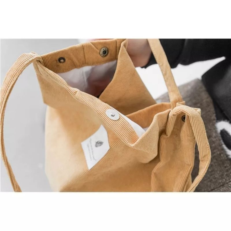 Women Korea Tas Kanvas Wanita Canvas Bag Fashion