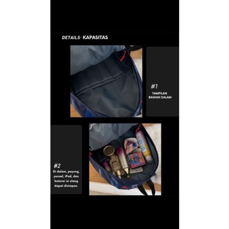 RANSEL JORDAN UPPERFONT CLASSIC CANVAS / BACKPACK BAGPACK JORDAN UPPERFONT CLASSIC / TAS SEKOLAH / TAS KANTOR / TAS KANVAS JORDAN