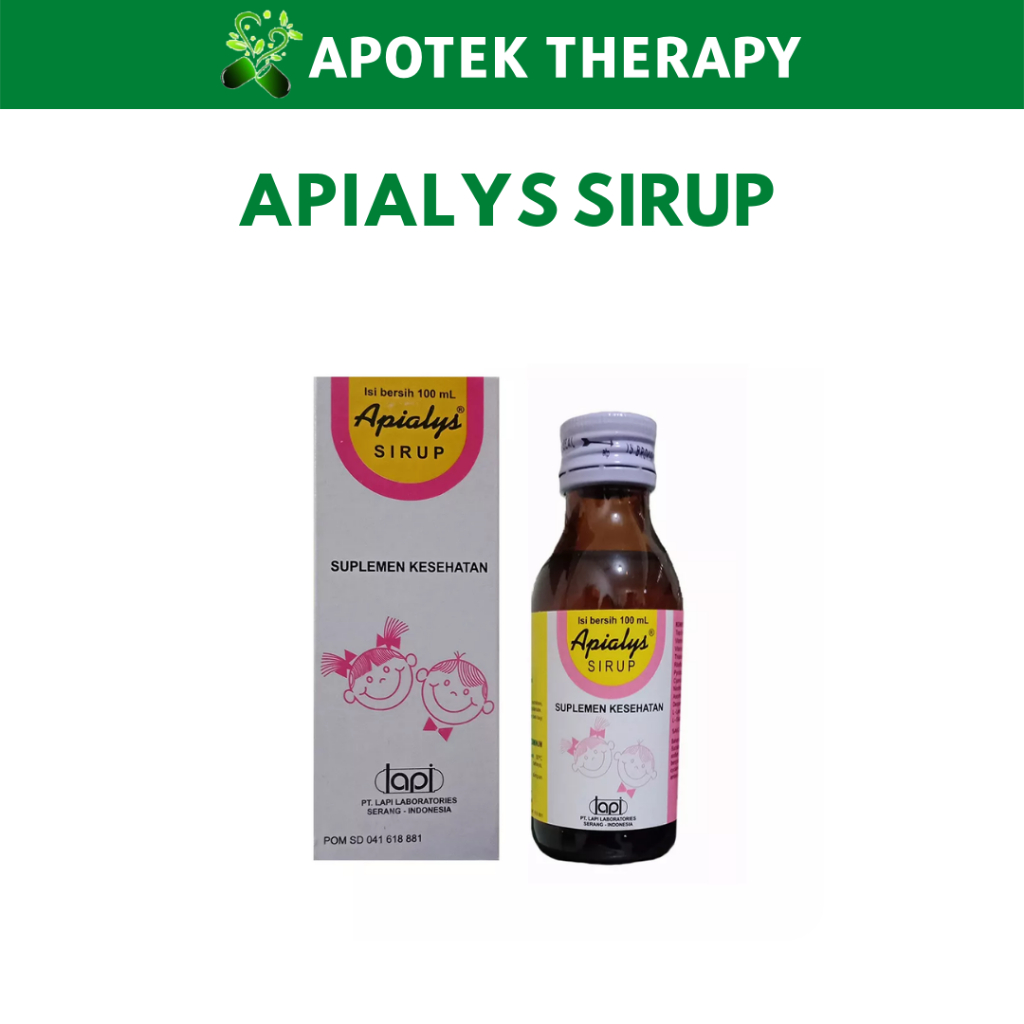 apialys sirup/drop/ vitamin anak