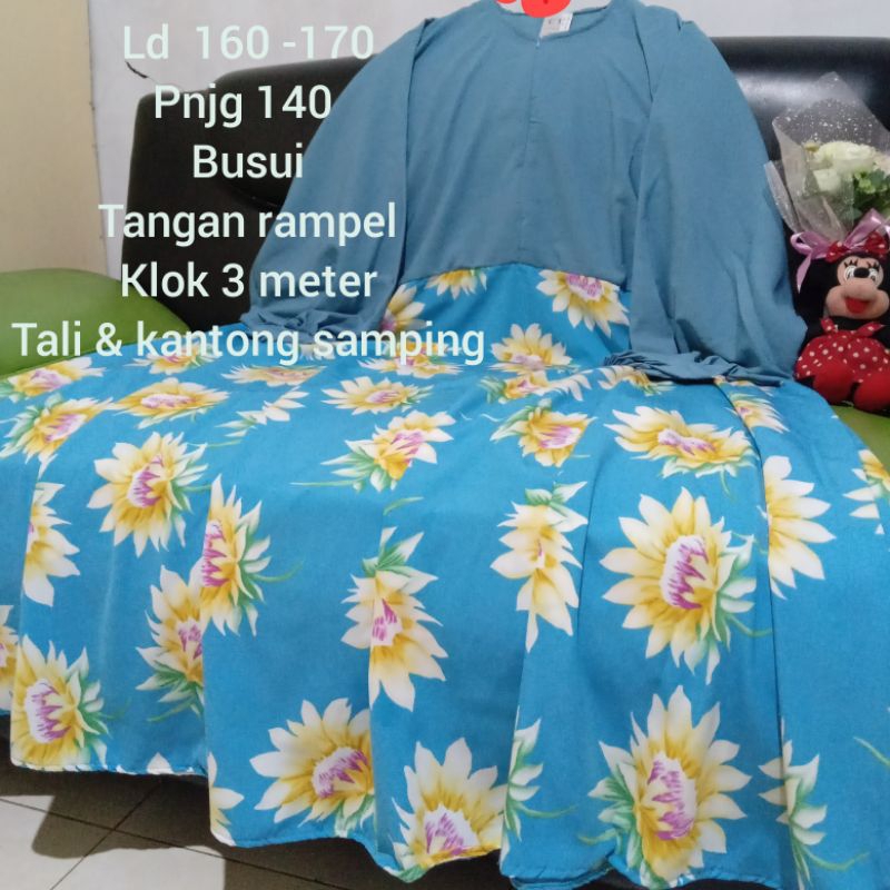 gamis big size ld 160-170