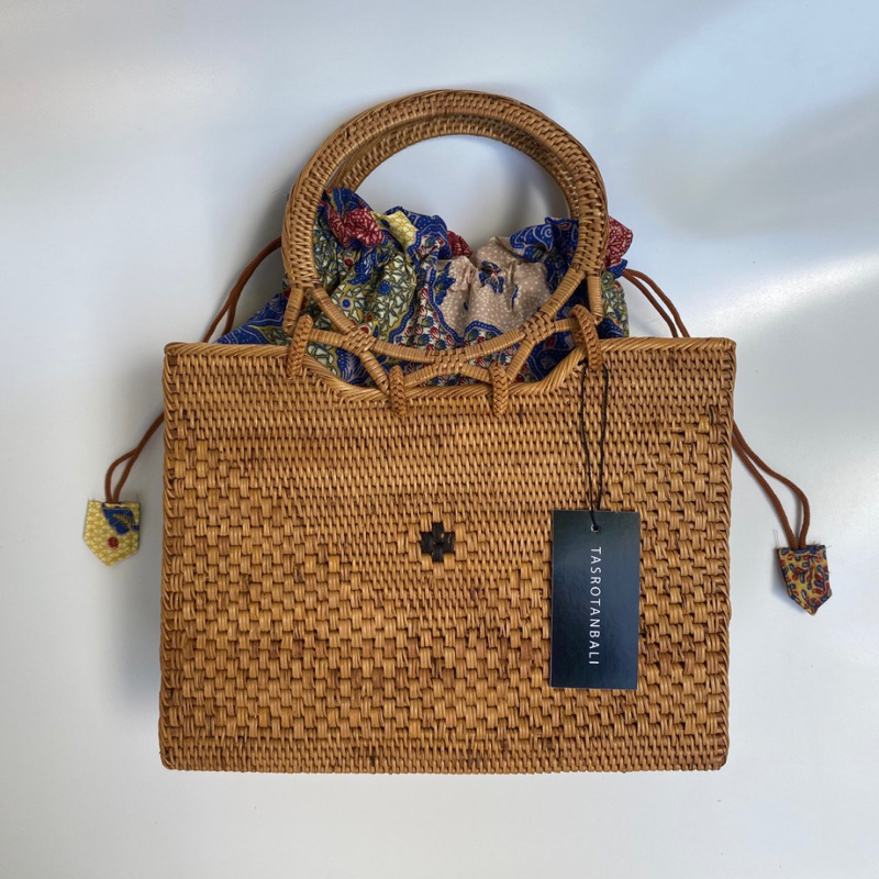 TAS JINJING | TAS ATE | TAS ROTAN BALI | HANDMADE BAG