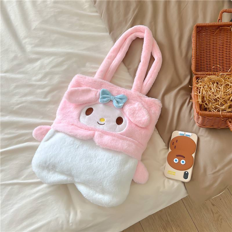 TAS TOTE BAG KUROMI MELODY ALIEN CINNAMOROLL SHOPPER SHOULDER BAG