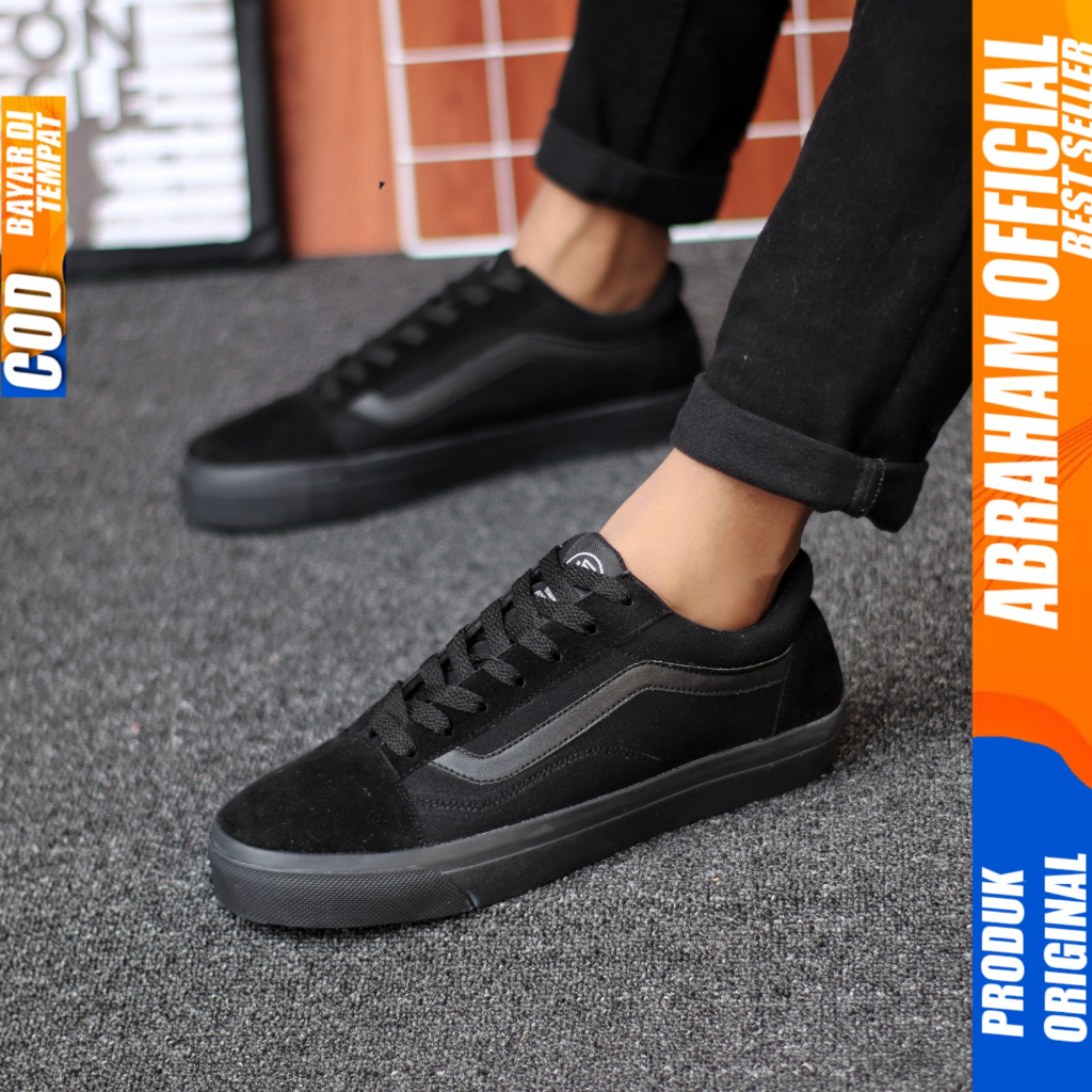 Sepatu Pria Ukuran Besar 38-47 Sekolah Size Jumbo Sneakers Pria Abraham