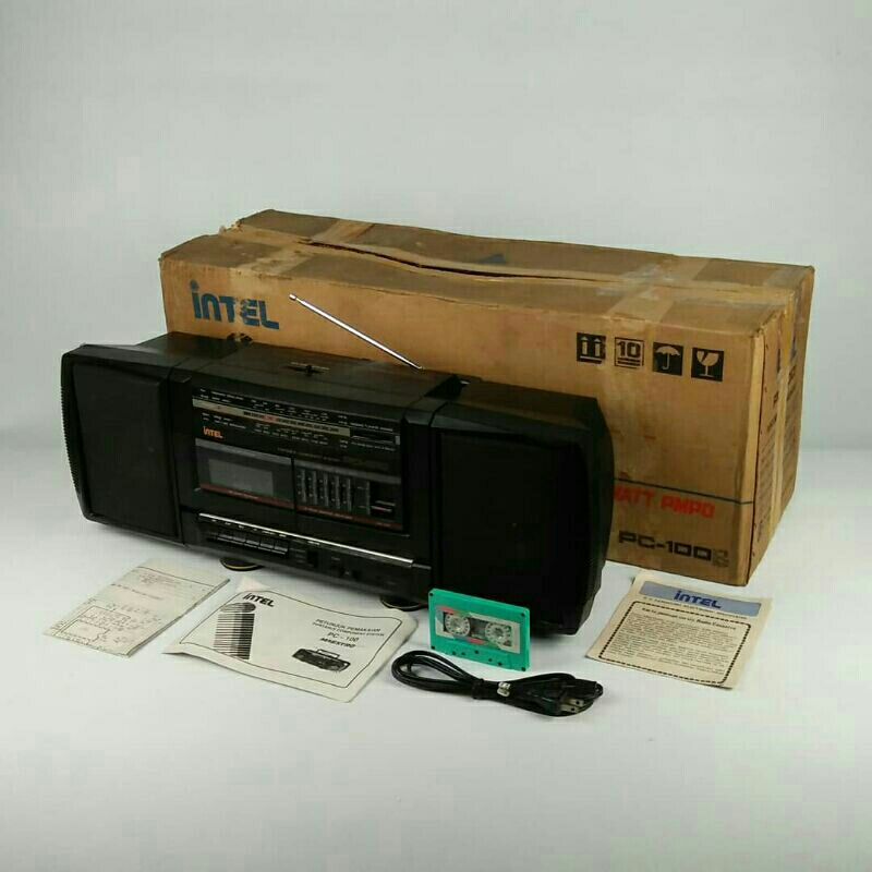 RADIO TAPE COMPO INTEL PC-100