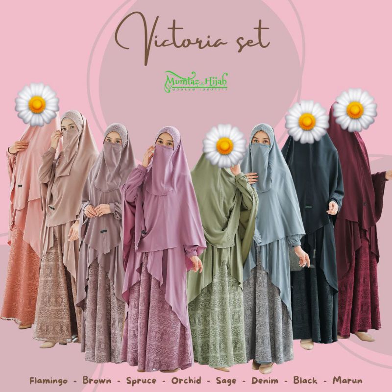 Gamis Victoria Set By Mumtaz Hijab