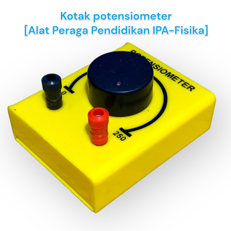 

kotak potensiometer/kotak hambatan [Alat peraga pendidikan IPA]